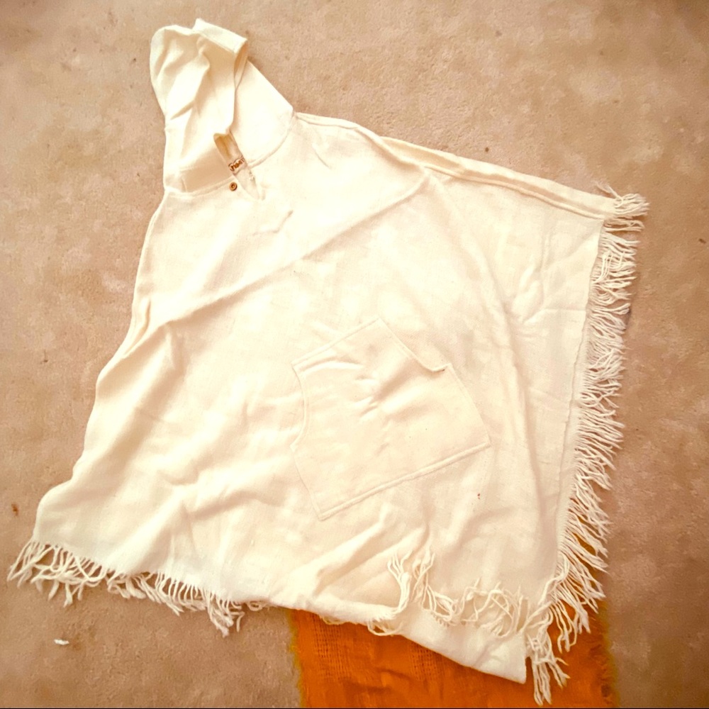 PRIMATIVE Wool Poncho